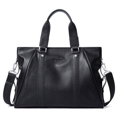 

BOSTANTEN BOSTANTEN Business briefcase head of the first layer of leather business men bag fashion shoulder bag leisure Messenger bag tide men&39s handbag B1162073 black