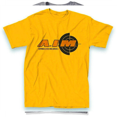 

AIM Logo Yellow T-shirt