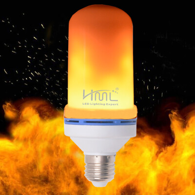 

HML 3W LED 3D Flame Light Bulb Emulation Flaming 2 mode Decorative Lamp-E2790-240V