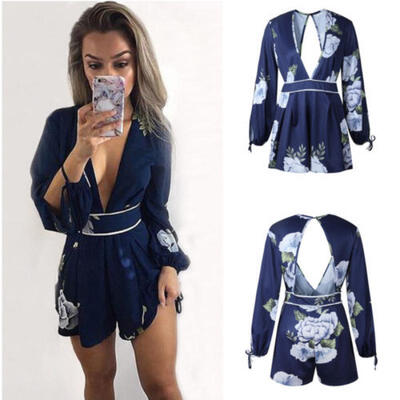

AU Women Clubwear Summer Playsuit Bodycon Party Jumpsuit Romper Trousers Shorts