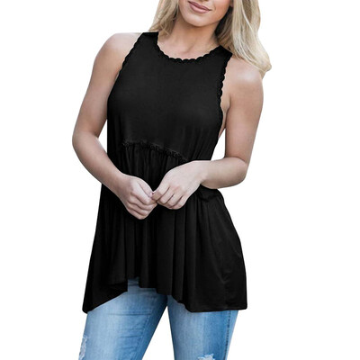 

Pleated Hem And Lace Strapless Tops