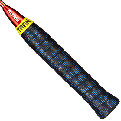 

TAION TAAN badminton clap hand sweater sweater with TW090 double double with a grip plastic can replace the handle thick section of wear-resistant breathable PU black&blue single
