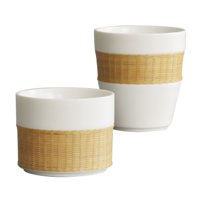 

【Jingdong Supermarket】 Guibao Mark Cup Zhubian Pingan Series Tengchuan Insulation Creative Simple Coffee Cup Couple Water Cup Office Milk Cup (Set