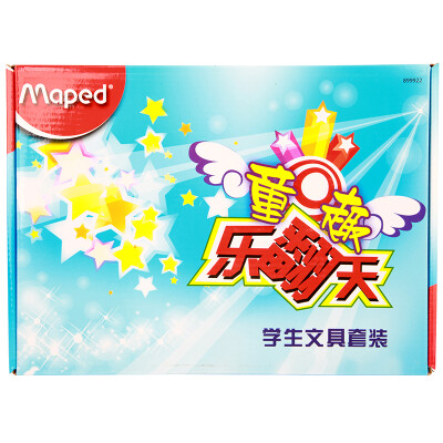 

Ма Peide (Maped) CH899922 игривых победы большие пакеты (карандаш ластик + + + точилка ножницы нога + + Pen)