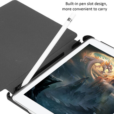 

2068 Keyboard Leather Case for iPad 97 2017 2018 Ultra-thin Wireless Keyboard Case Magnetic Detachable Table Cover with Pencil Ho