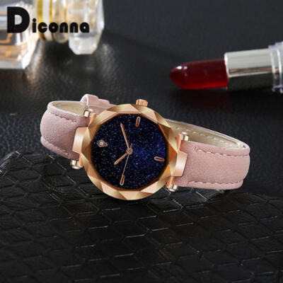 

Starry Sky Watch Waterproof Pin buckle Buckle Stainless Quartz WristWatch Gift