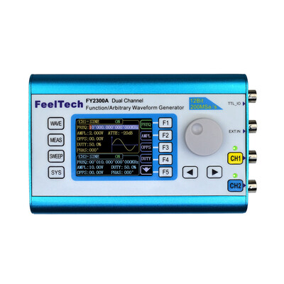 

High Precision Digital DDS Dual-channel Multifunction Signal Source Generator Arbitrary WaveformPulse Generator Frequency Meter 2
