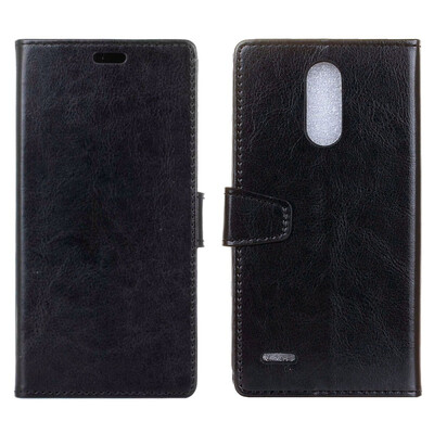 

MOONCASE LG G7 ThinQ Crystal Leather Case - Black
