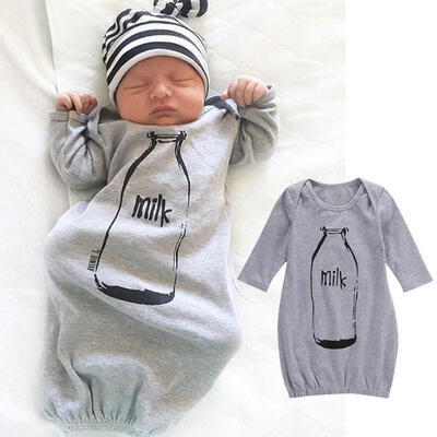 

Newborn Baby Boy Clothes Infant Romper Sleeping Bag Sleepsack Bodysuit Outfits