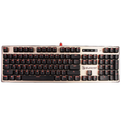 

Shuangfei Yan (A4TECH) B850 кровавая призрак оптическая ось механическая игровая клавиатура
