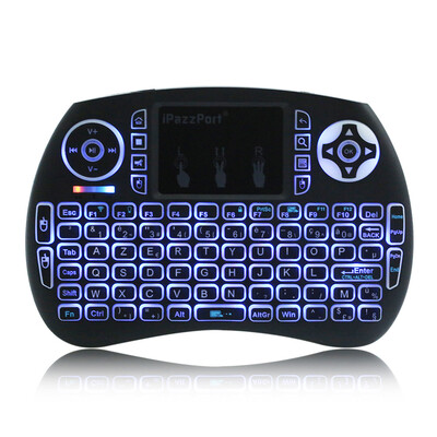 

iPazzPort 21S Wireless Mini Keyboard Backlight Function with Touchpad