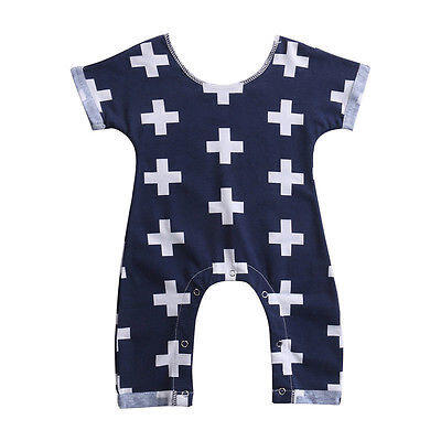 

Newborn Baby Boy Girl Bodysuit Romper Jumpsuit Outfit Summer Sunsuit Clothes Set