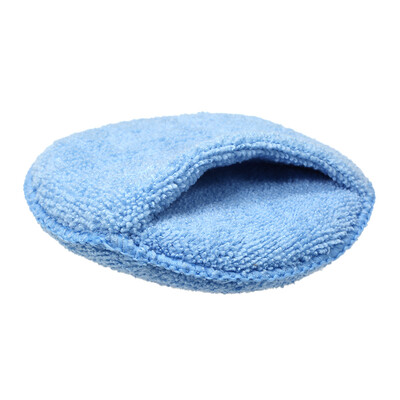 

Microfiber Wax Applicator Pad Ultra soft Microfiber with Finger Pocket Polish Car Wax Apply Remover Buff Pads