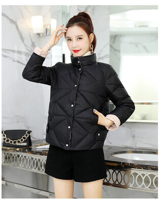 

Lightweight down jacket women short paragraph 2018 winter new womens Korean version of the loose fashion casual jacket