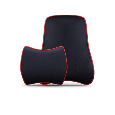 

Car headrest cushions waist cushions memory space cotton Four seasons universal automotive parts