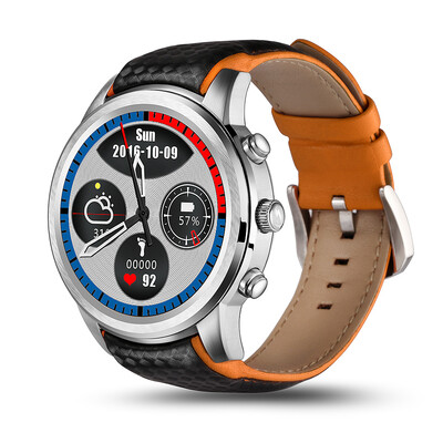 

LEMFO Android 51 OS 3G Smart Watch Phone ROM 8G RAM 1G Nano SIM Card 139" OLED Screen 13GHz Quad Core CPU GSM WCDMA Wifi BT