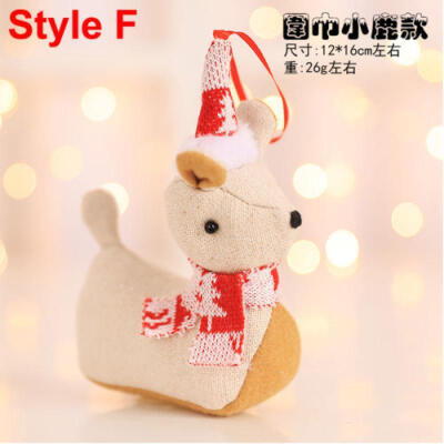 

Christmas Angel Plush Doll Toy Christmas Tree Pendants Ornaments Decoration Home