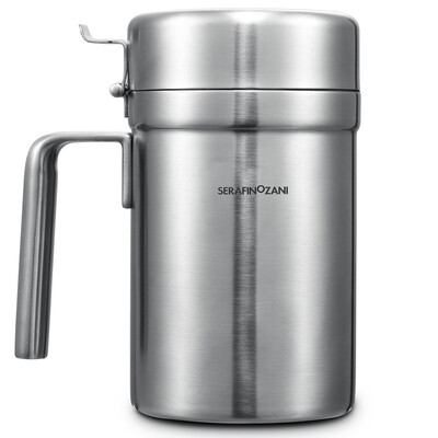

SERAFINOZANI 18/10 stainless steel oil pot 900ml sealed anti-drip