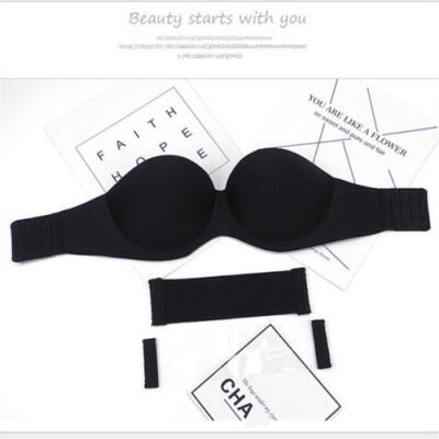 

Breast Lift Underwire Bra Women Invisible Bra Back Braces Strapless Push Up Pro