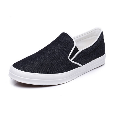 

Yidi YIDI trend of breathable men&39s shoes to help men&39s canvas shoes Korean casual shoes fashion single shoes wild lazy shoes D8050 black 41