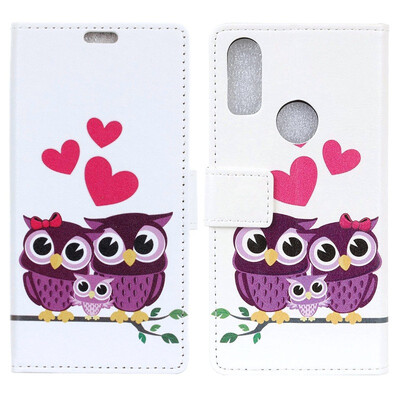 

MOONCASE BQ Aquaris X2 Pro Painted Leather Case - Love Cat
