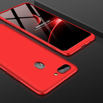 

Goowiiz Phone Case For OPPO F9F9 ProR17R17 ProK1R15X Fashion Color collision 360 Degree Coverage PC Full Protection