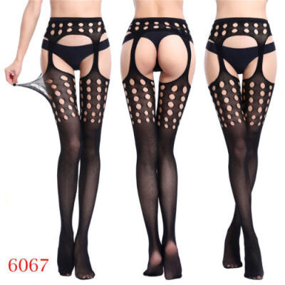 

Womens Fashion Black Sheer Lace Dots Pantyhose Socks Tight Slim Stockings Worthy