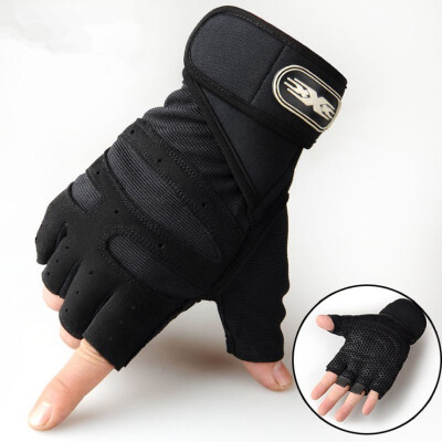 

Wear-resisting weight-lifting half-finger gloves for men sports&fitness gloves for outdoor anti-skid cycling gloves