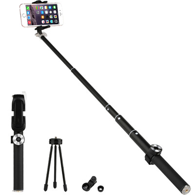 

Freeson to the series of Bluetooth self-timer self-timer artifact for Apple Huawei millet&other mobile black