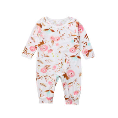 

Newborn Infant Baby Boy Girl Animal&Flower Romper Bodysuit Jumpsuit Clothes AU