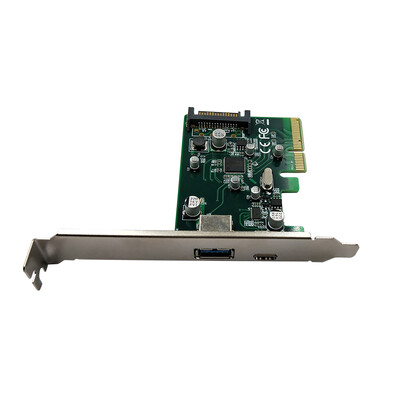 

PCI-E to USB31Type A Type CPCI Express Expansion Card USB31 Hub Controller Adapter Superspeed 10Gbps Internal 15Pin Power Co