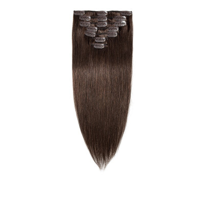 

15-22 Inches Clip in Human Hair Extensions 100 Silky Straight Human Remy Hair 7Pcs 15clips