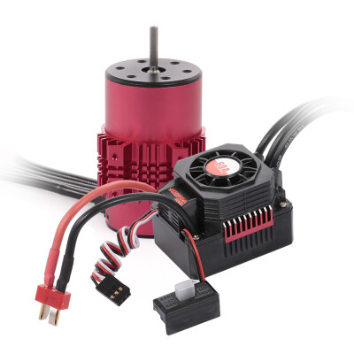

SURPASS HOBBY 3660 2600KV Brushless Motor with Heat Sink&60A ESC with BEC Waterproof for 110 18 RC Car Truck