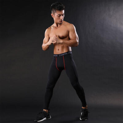 

Men Thermal Compression Tight Base Layer Pants Long Leggings Gym Sport Trousers