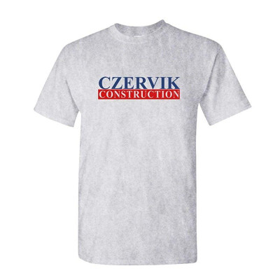 

CZERVIK Construction - 80s Movie Comedy - Mens Cotton T-Shirt