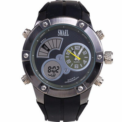 

Watches Men Military Army Mens Watch Reloj Electronic Led Sport Wristwatch Digital Male Clock 1385  Shock Sport Watch Men