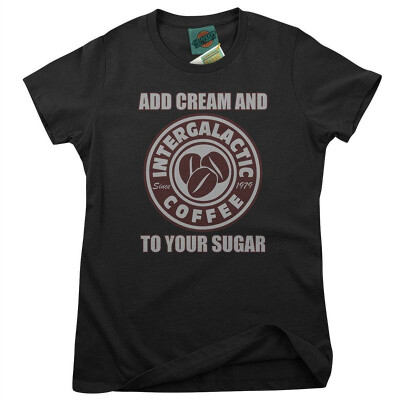 

Beastie Boys Inspired Intergalactic Coffee Inspired Womens T-Shirt