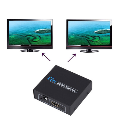 

HDCP 1080P 1 в 2 из HDMI Splitter усилитель двойного дисплея для HDTV DVD PS3