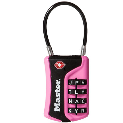 

Master masterLock password lock TSA customs lock luggage password padlock 4697D red