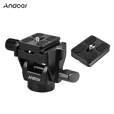

Andoer -12 Monopod Tilt Head Panoramic Head Telephoto Bird Watching with Quick Release Plate