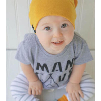 

US Stock Toddler Baby Boys Kids T-shirt Top Striped Pants Outfit Clothes Set