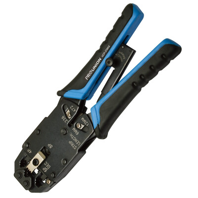 

Po workers subsidiary brand PROUNION UCP-376KX 4P 6P 8P dedicated network crimping pliers 3 with wire clamp