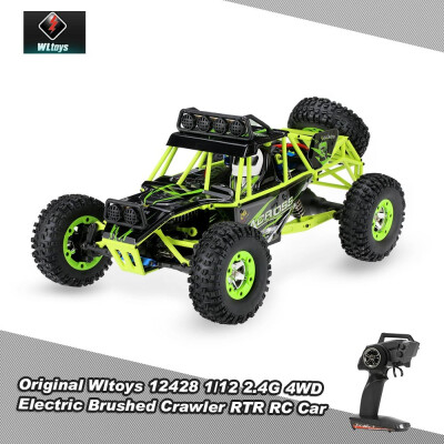 

Original Wltoys 12428 112 24G 4WD Electric Brushed Crawler RTR RC Car