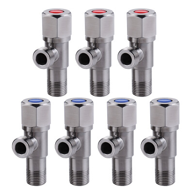 

Wrigley ARROW 304 stainless steel angle valve seven sets of hot&cold water fast open thickening triangle valve 4 points eight word valve faucet water stop valve AEHJF017S-JZ