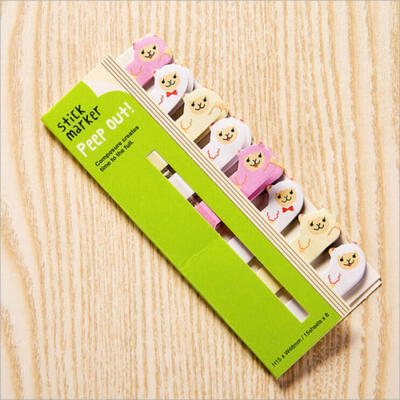

Hot 120pcs Cute Sticker Bookmark Marker Flags Post-It Memo Flags Sticky Notes LY