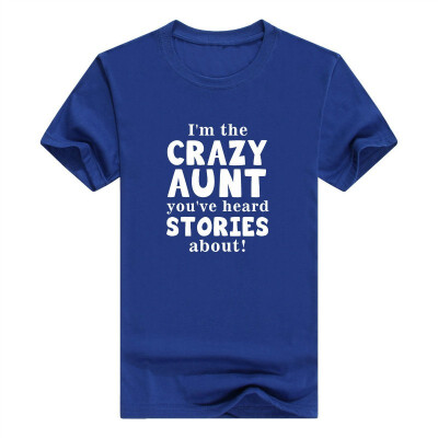 

Aunt Gifts Crazy Aunt Youve Heard Stories About Juniors Top Mens T-Shirt