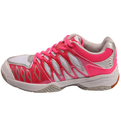 

Kason (KASON) female models badminton training shoes sneakers shoes FYTK018-1 (white / fluorescent magenta) 39 shoes code