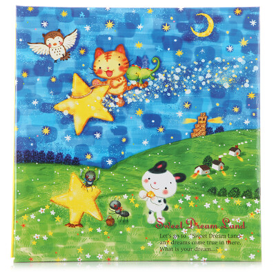 

Nakabayashi happy bear a Japanese import NCL cartoon album / DIY plastic film paste album / album LMH-1504