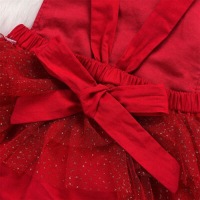 

Newborn Kids Baby Girl Clothes Princess Tutu Romper Dress Tulle Bodysuit Outfit