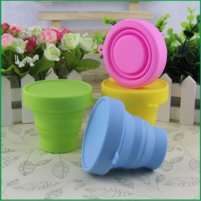 

Silicone Collapsible Travel Cups Foldable for Travel